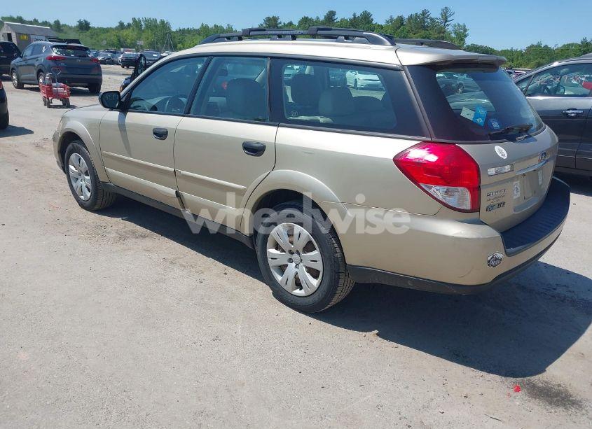 Photo 3 of 2008 Subaru Outback (VIN 4S4BP60C687321783)