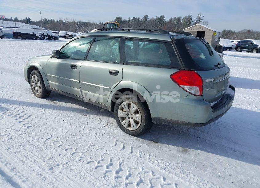 Photo 3 of 2009 Subaru Outback 2.5I (VIN 4S4BP60C696342172)