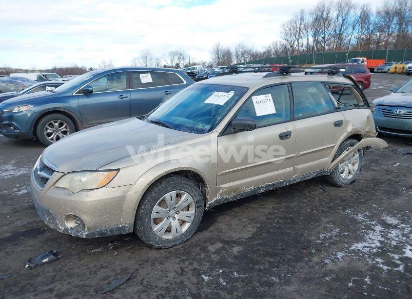 Photo 2 of 2008 Subaru Outback (VIN 4S4BP60C787362620)