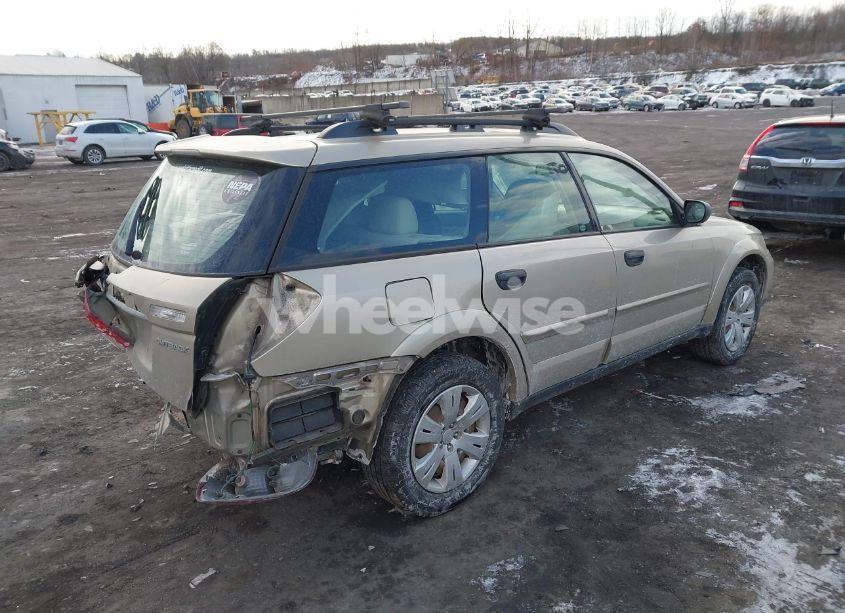 Photo 4 of 2008 Subaru Outback (VIN 4S4BP60C787362620)