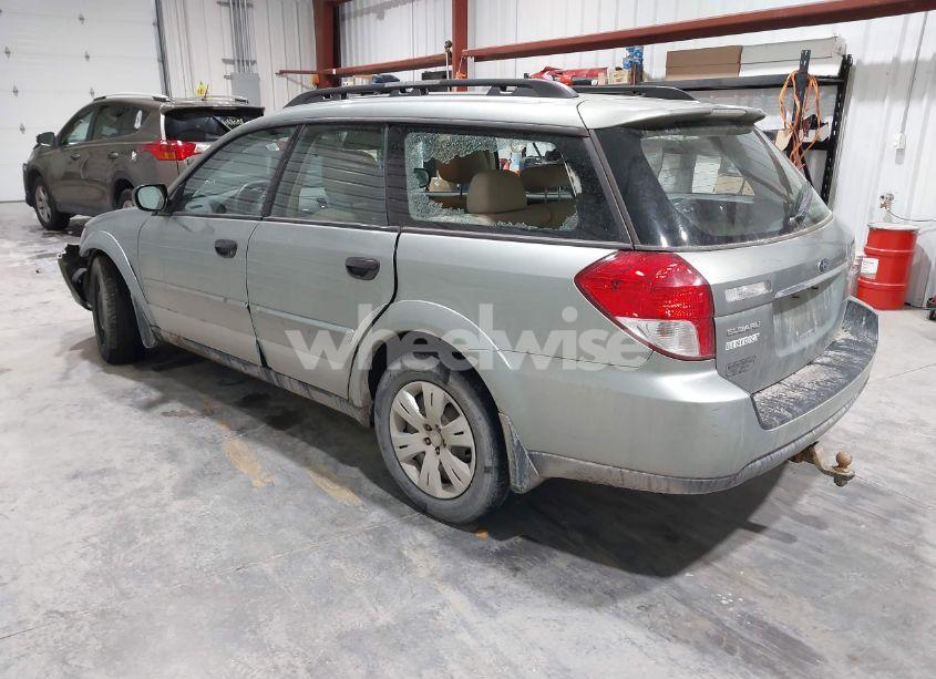 Photo 3 of 2009 Subaru Outback 2.5I (VIN 4S4BP60C797320269)