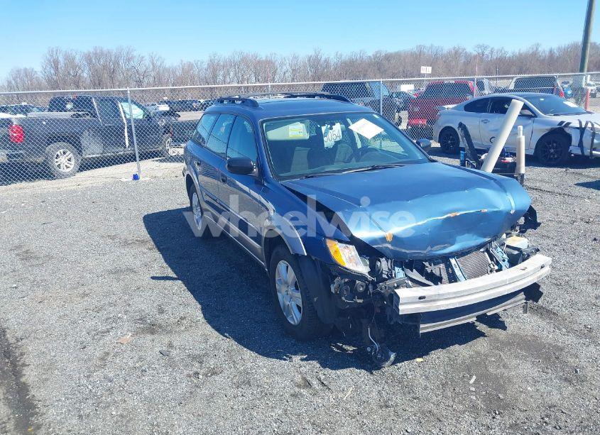 2008 Subaru Outback (VIN 4S4BP60C987365910) main photo