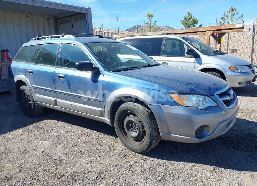 2008 Subaru Outback (VIN 4S4BP60CX87355001) main photo