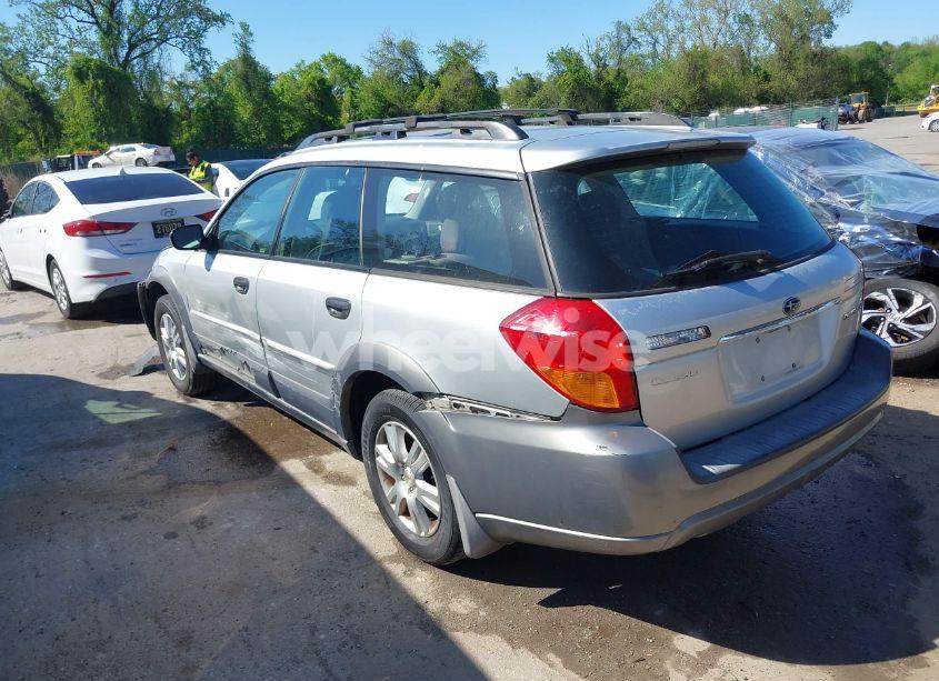 Photo 3 of 2005 Subaru Outback 2.5I (VIN 4S4BP61C057300180)