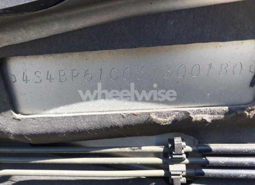 Photo 9 of 2005 Subaru Outback 2.5I (VIN 4S4BP61C057300180)