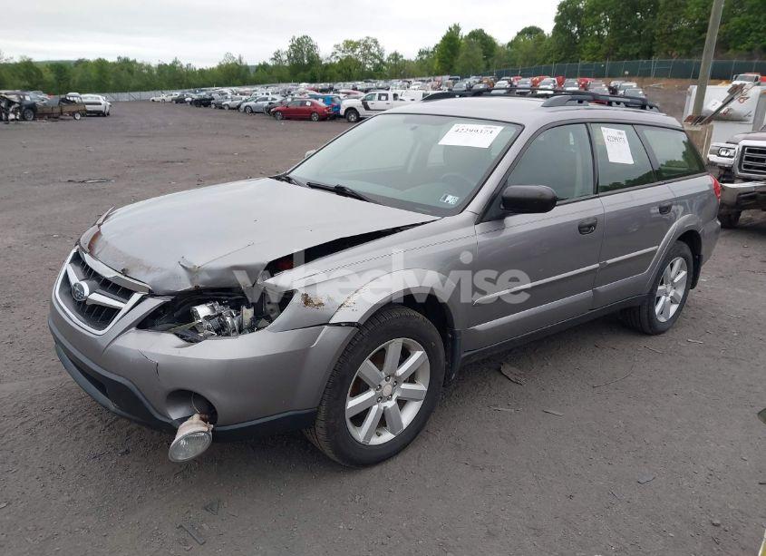 Photo 2 of 2008 Subaru Outback 2.5I (VIN 4S4BP61C086339474)