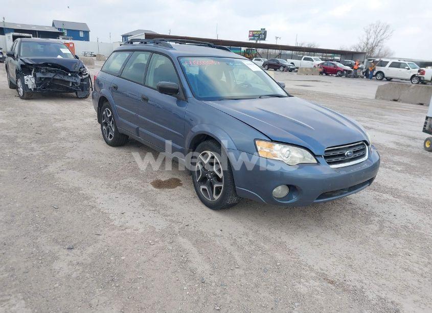 2006 Subaru Outback 2.5I (VIN 4S4BP61C167304059) main photo