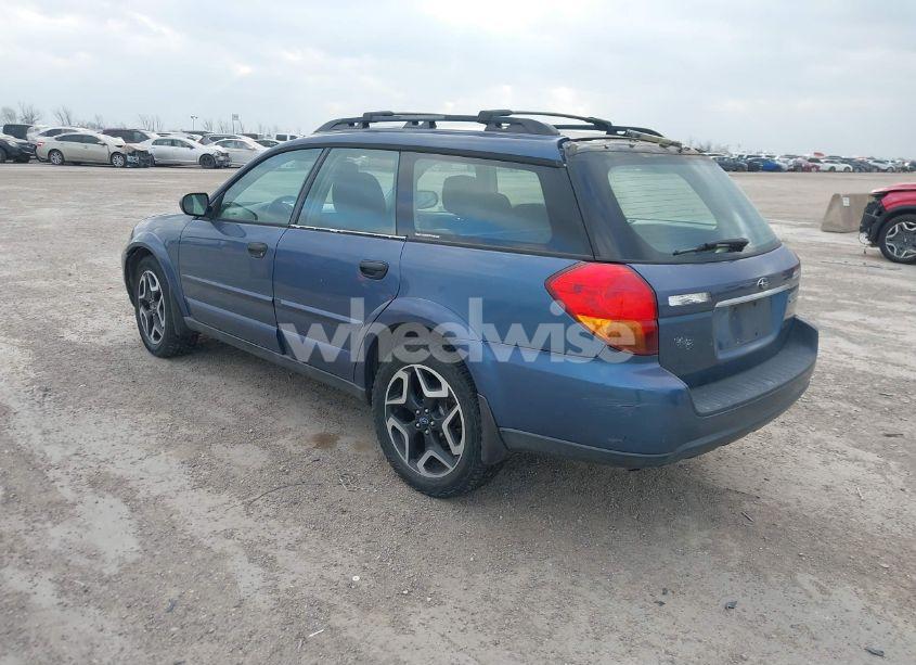 Photo 3 of 2006 Subaru Outback 2.5I (VIN 4S4BP61C167304059)