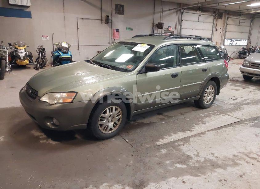 Photo 2 of 2006 Subaru Outback 2.5I (VIN 4S4BP61C167319919)