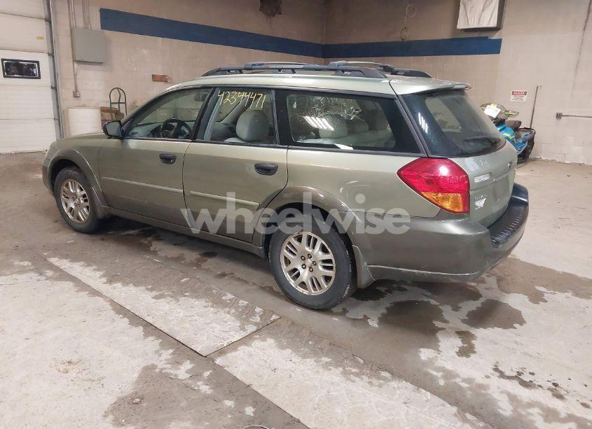 Photo 3 of 2006 Subaru Outback 2.5I (VIN 4S4BP61C167319919)