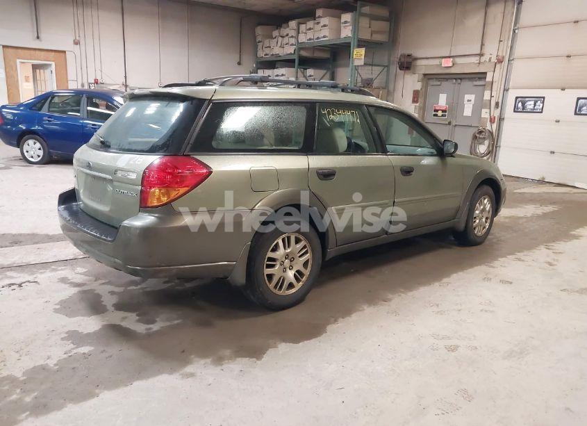 Photo 4 of 2006 Subaru Outback 2.5I (VIN 4S4BP61C167319919)