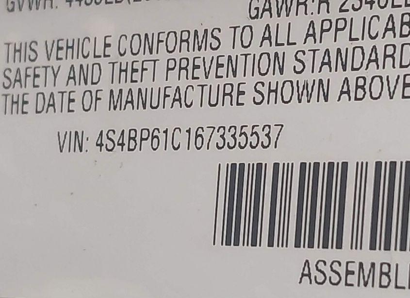 Photo 9 of 2006 Subaru Outback 2.5I (VIN 4S4BP61C167335537)