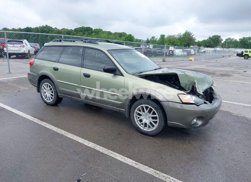 2006 Subaru Outback 2.5I (VIN 4S4BP61C167360874) main photo