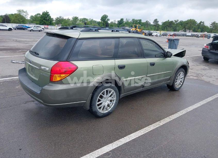 Photo 4 of 2006 Subaru Outback 2.5I (VIN 4S4BP61C167360874)