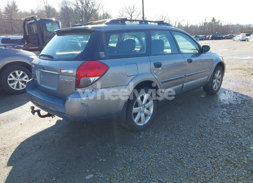 Photo 4 of 2008 Subaru Outback 2.5I (VIN 4S4BP61C186351701)
