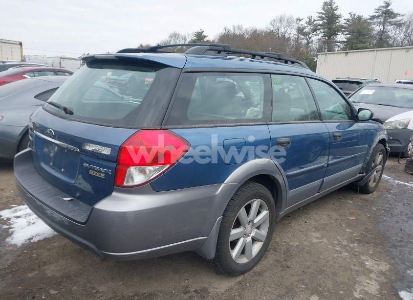 Photo 4 of 2009 Subaru Outback 2.5I (VIN 4S4BP61C197345909)