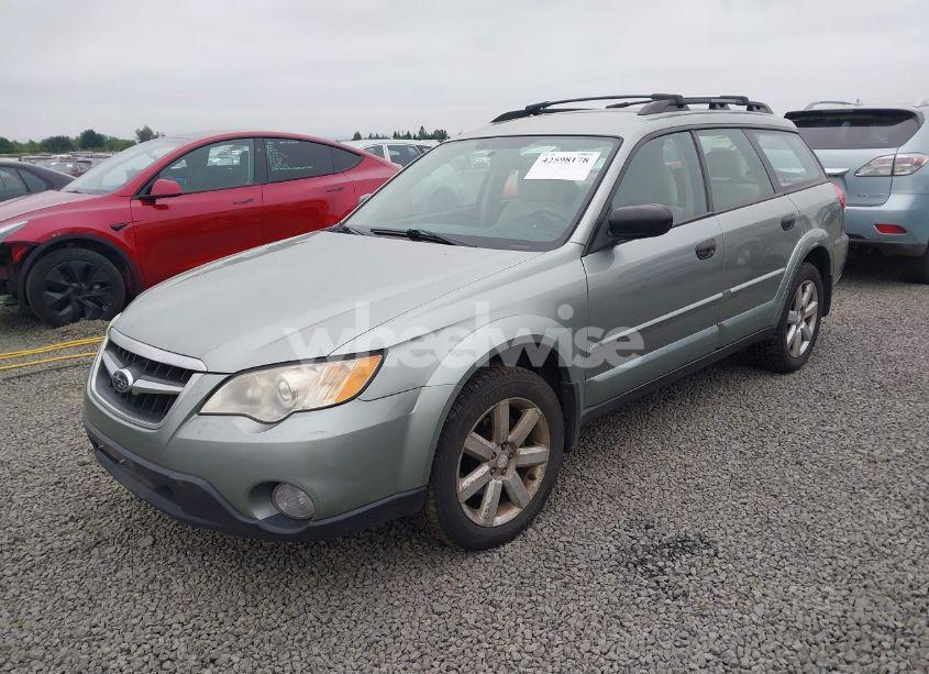 Photo 2 of 2009 Subaru Outback 2.5I (VIN 4S4BP61C197347966)