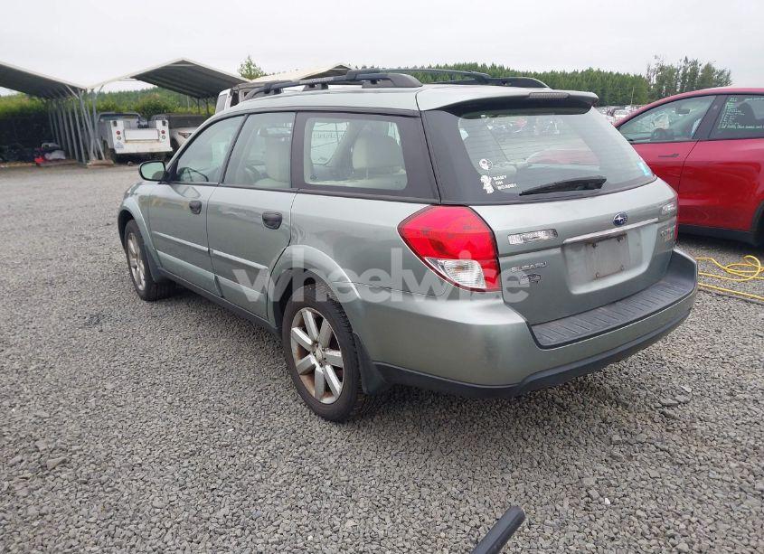 Photo 3 of 2009 Subaru Outback 2.5I (VIN 4S4BP61C197347966)