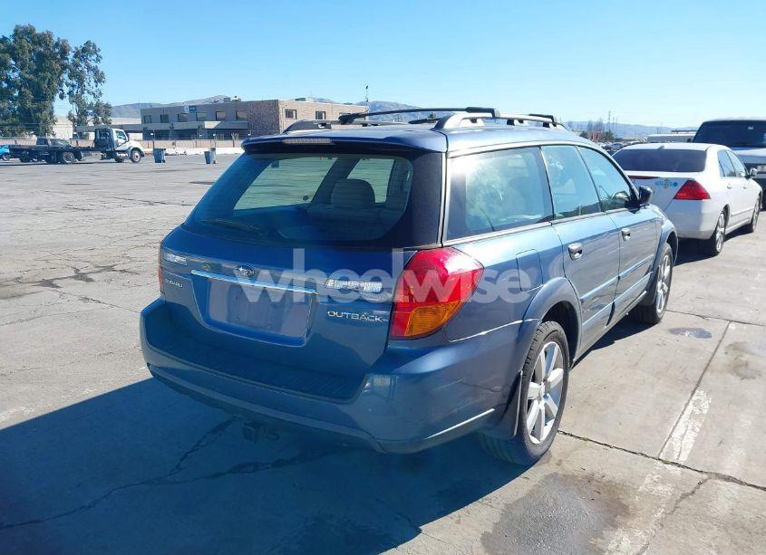 Photo 4 of 2007 Subaru Outback 2.5I (VIN 4S4BP61C376314406)