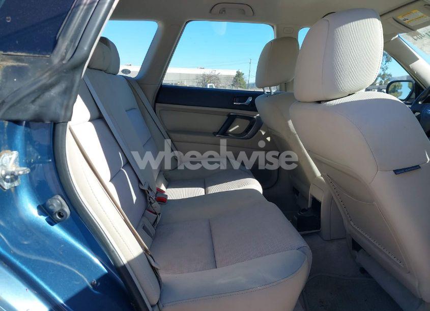 Photo 8 of 2007 Subaru Outback 2.5I (VIN 4S4BP61C376314406)