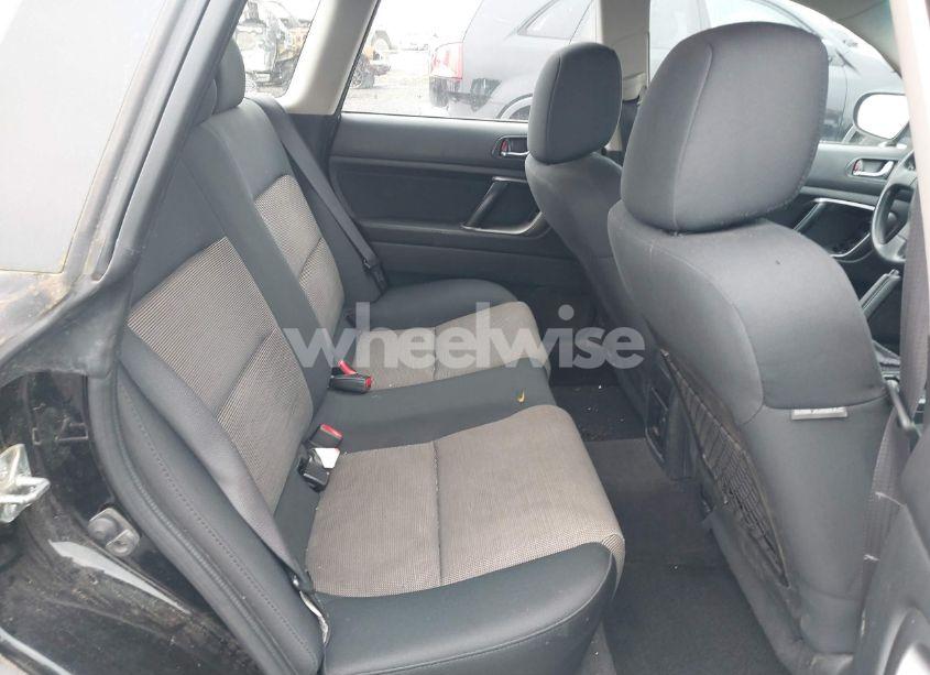 Photo 8 of 2007 Subaru Outback 2.5I BASIC (VIN 4S4BP61C576314858)