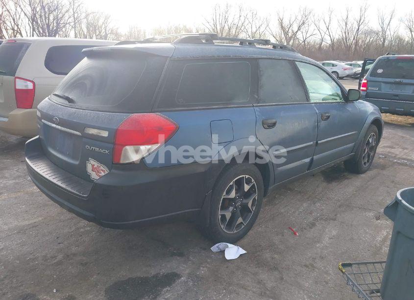 Photo 4 of 2008 Subaru Outback 2.5I/2.5I L.L. BEAN EDITION (VIN 4S4BP61C687314010)