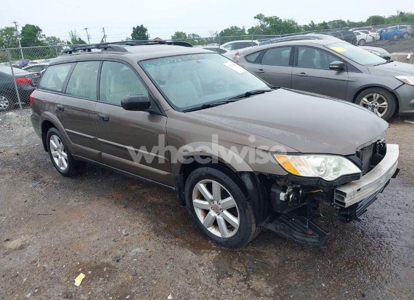 2009 Subaru Outback 2.5I (VIN 4S4BP61C697325543) main photo