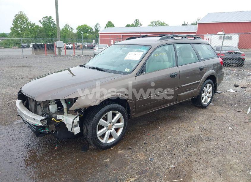 Photo 2 of 2009 Subaru Outback 2.5I (VIN 4S4BP61C697325543)