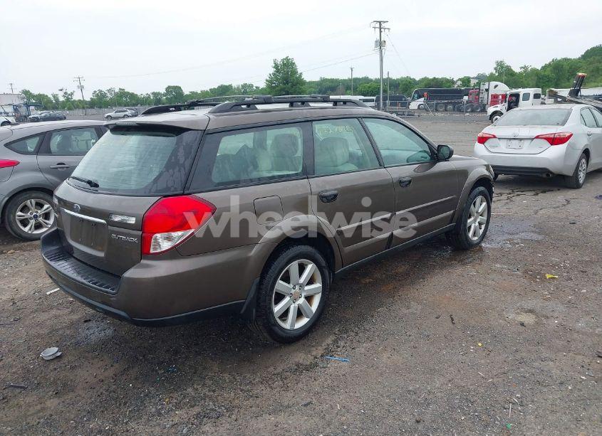 Photo 4 of 2009 Subaru Outback 2.5I (VIN 4S4BP61C697325543)