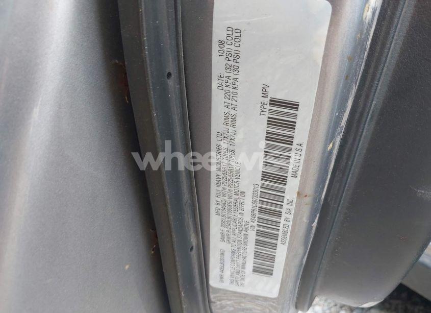 Photo 9 of 2009 Subaru Outback 2.5I (VIN 4S4BP61C697333013)