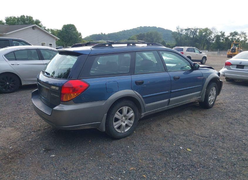 Photo 4 of 2005 Subaru Outback 2.5I (VIN 4S4BP61C757352857)