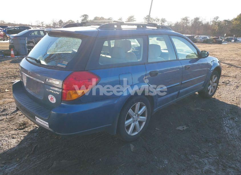 Photo 4 of 2007 Subaru Outback 2.5I/2.5I BASIC/2.5I L.L. BEAN EDITION (VIN 4S4BP61C777341926)