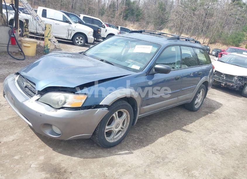 Photo 2 of 2006 Subaru Outback 2.5I (VIN 4S4BP61C867360385)