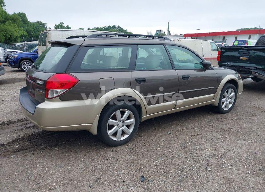 Photo 4 of 2008 Subaru Outback 2.5I/2.5I L.L. BEAN EDITION (VIN 4S4BP61C887367078)