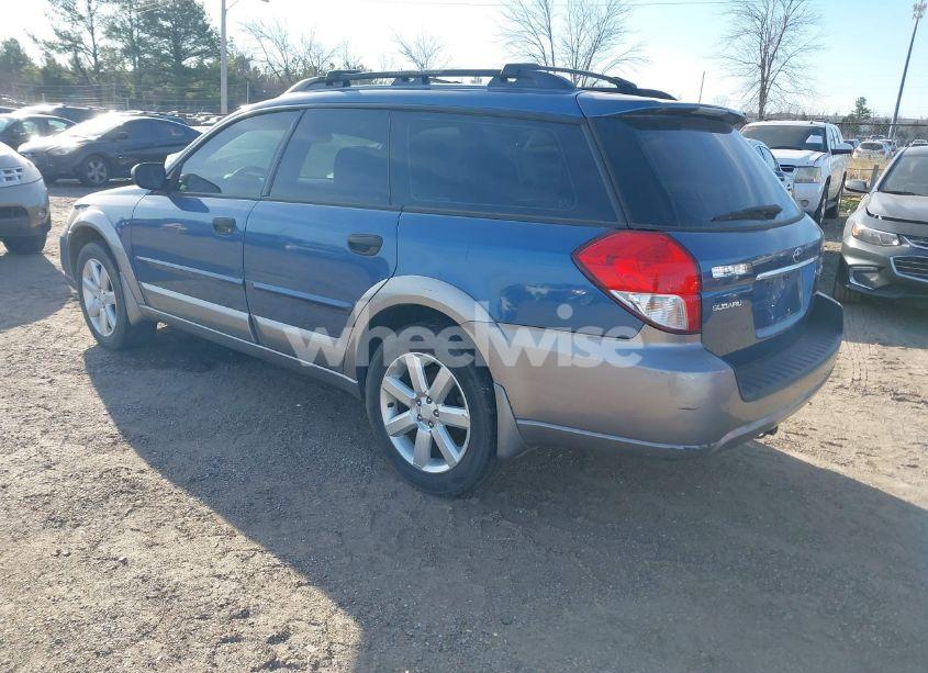 Photo 3 of 2009 Subaru Outback 2.5I (VIN 4S4BP61C897314656)