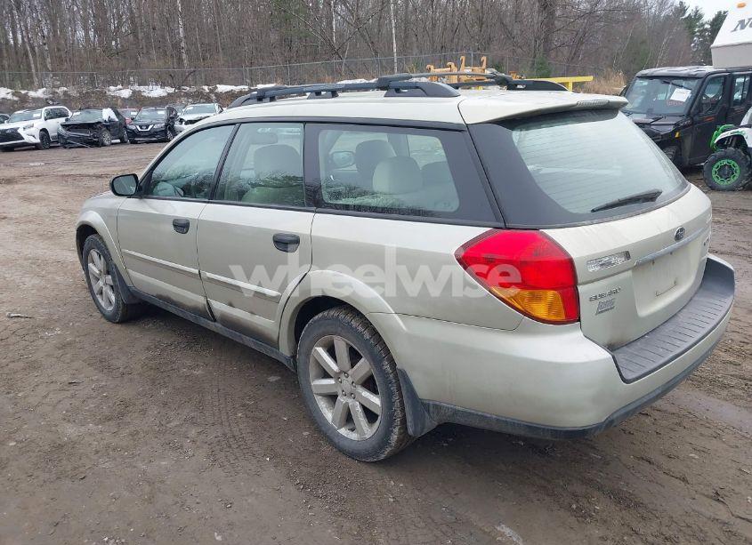 Photo 3 of 2007 Subaru Outback 2.5I/2.5I BASIC/2.5I L.L. BEAN EDITION (VIN 4S4BP61C977344424)