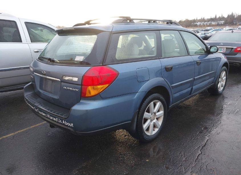 Photo 4 of 2007 Subaru Outback 2.5I/2.5I BASIC/2.5I L.L. BEAN EDITION (VIN 4S4BP61C977345671)