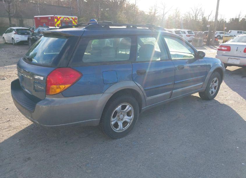 Photo 4 of 2007 Subaru Outback 2.5I BASIC (VIN 4S4BP61CX76333079)