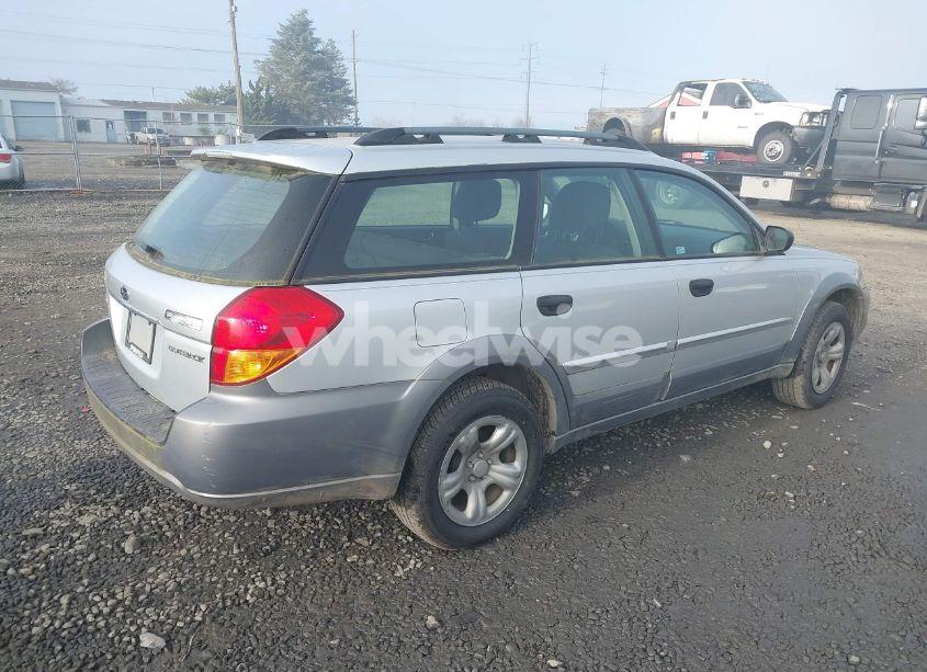 Photo 4 of 2007 Subaru Outback 2.5I BASIC (VIN 4S4BP61CX77302487)