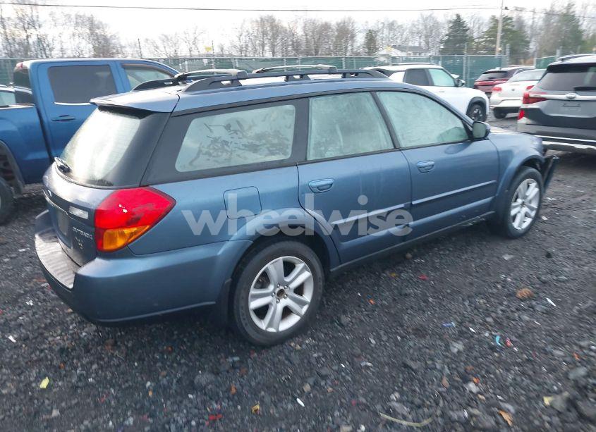 Photo 4 of 2006 Subaru Outback 2.5I LIMITED (VIN 4S4BP62C267327347)