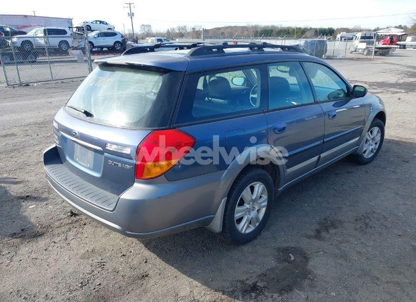 Photo 4 of 2005 Subaru Outback 2.5I LIMITED (VIN 4S4BP62C557353293)