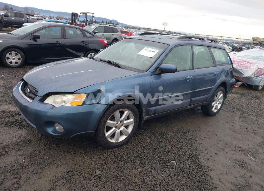 Photo 2 of 2006 Subaru Outback 2.5I LIMITED (VIN 4S4BP62C667338416)