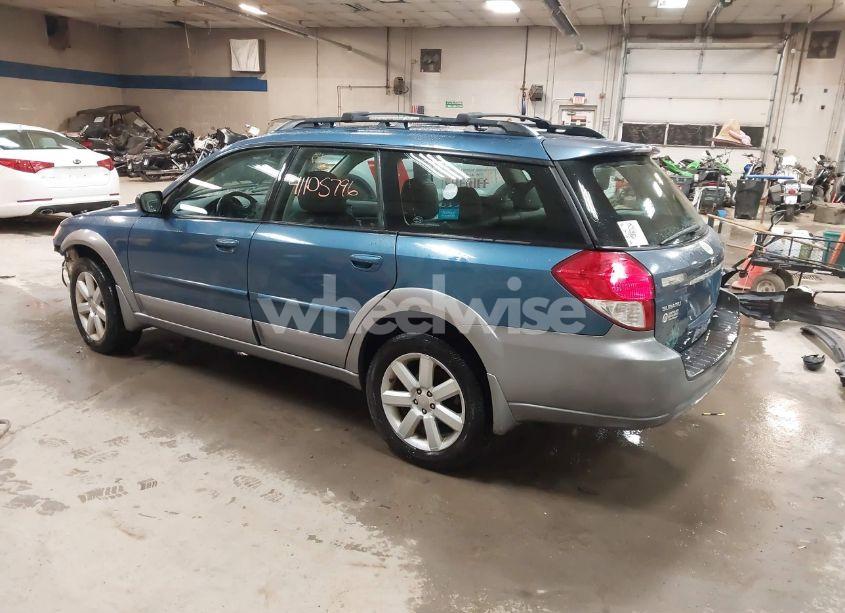 Photo 3 of 2008 Subaru Outback 2.5I LIMITED/2.5I LIMITED L.L. BEAN EDITION (VIN 4S4BP62C887337464)