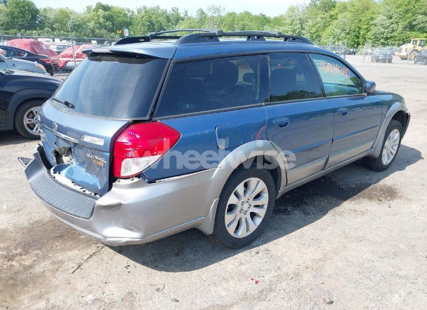Photo 4 of 2009 Subaru Outback 2.5I LIMITED (VIN 4S4BP66CX97310553)