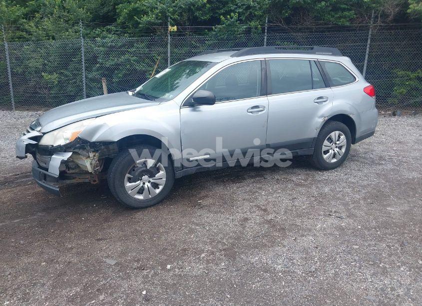 Photo 2 of 2012 Subaru Outback 2.5I (VIN 4S4BRBAC2C3227773)