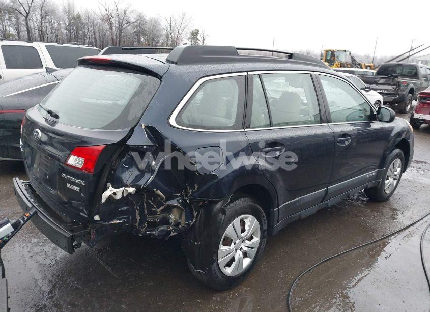 Photo 4 of 2013 Subaru Outback 2.5I (VIN 4S4BRBAC3D3283156)