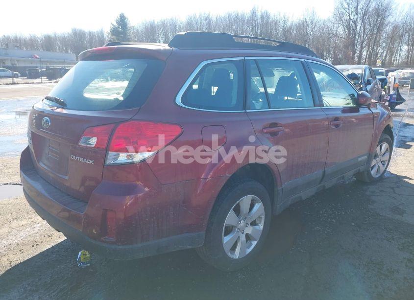 Photo 4 of 2012 Subaru Outback 2.5I (VIN 4S4BRBAC6C3265815)