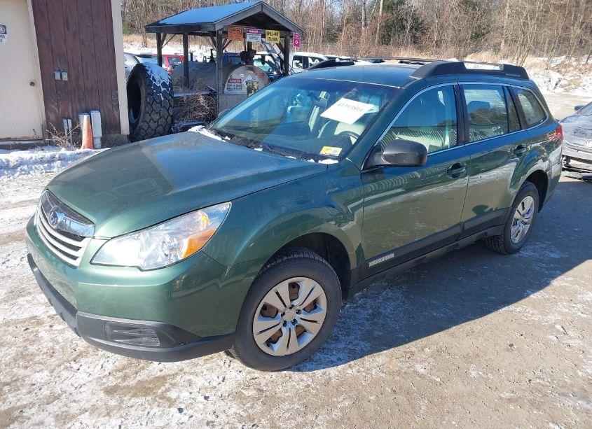 Photo 2 of 2010 Subaru Outback 2.5I (VIN 4S4BRBAC7A1330177)