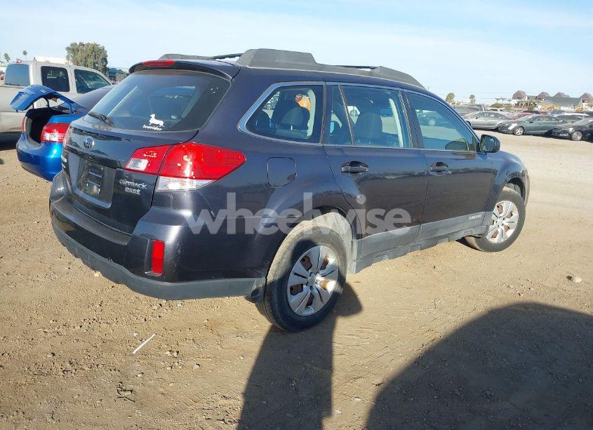 Photo 4 of 2010 Subaru Outback 2.5I (VIN 4S4BRBAC7A3324853)