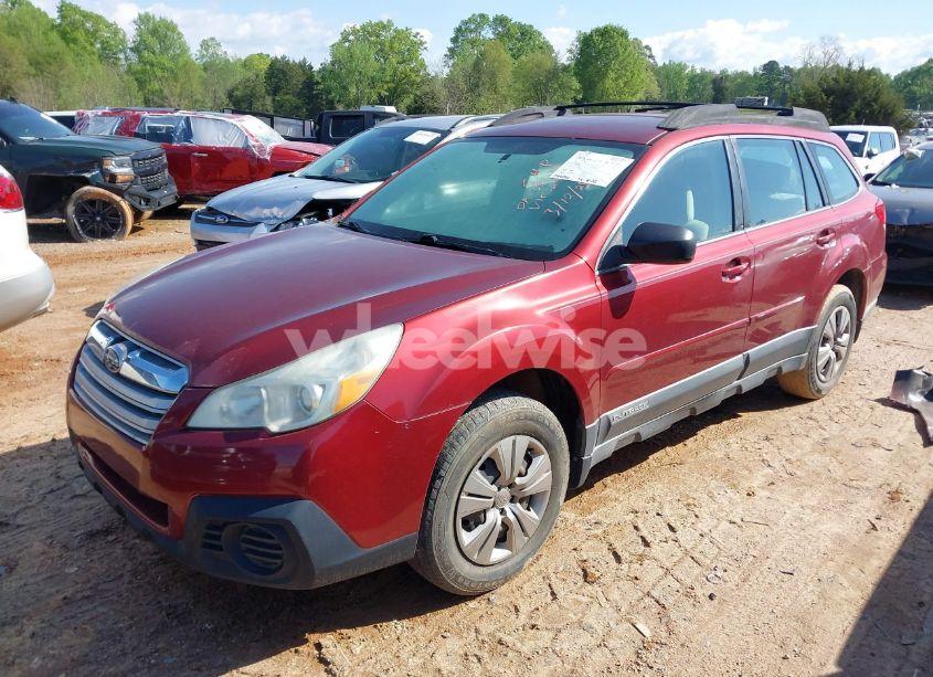 Photo 2 of 2013 Subaru Outback 2.5I (VIN 4S4BRBAC7D3240620)